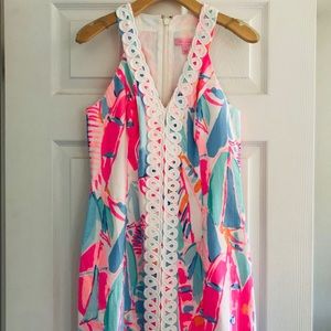 Lilly Pulitzer Lynn Shift Out to Sea Dress